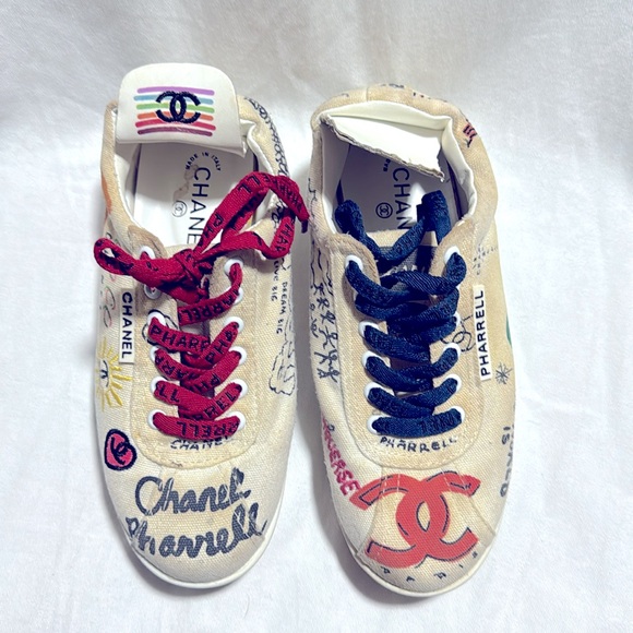Coco Chanel Pharrell Sneakers - Picture 5 of 6
